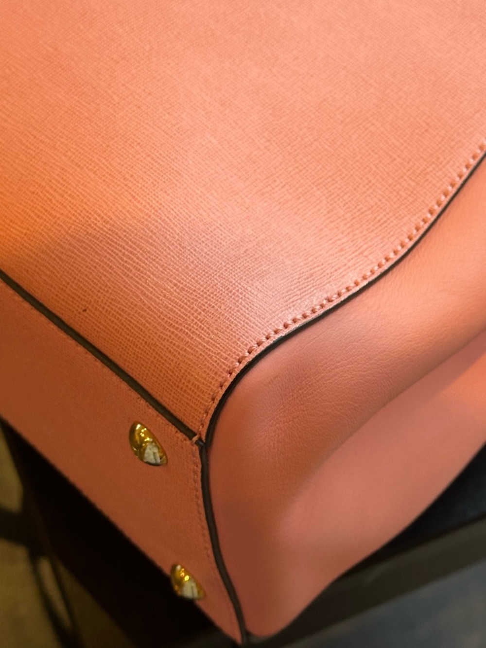 FENDI Pink Leather Petite Sac 2jours Elite Tote Bag - Picture 15 of 16